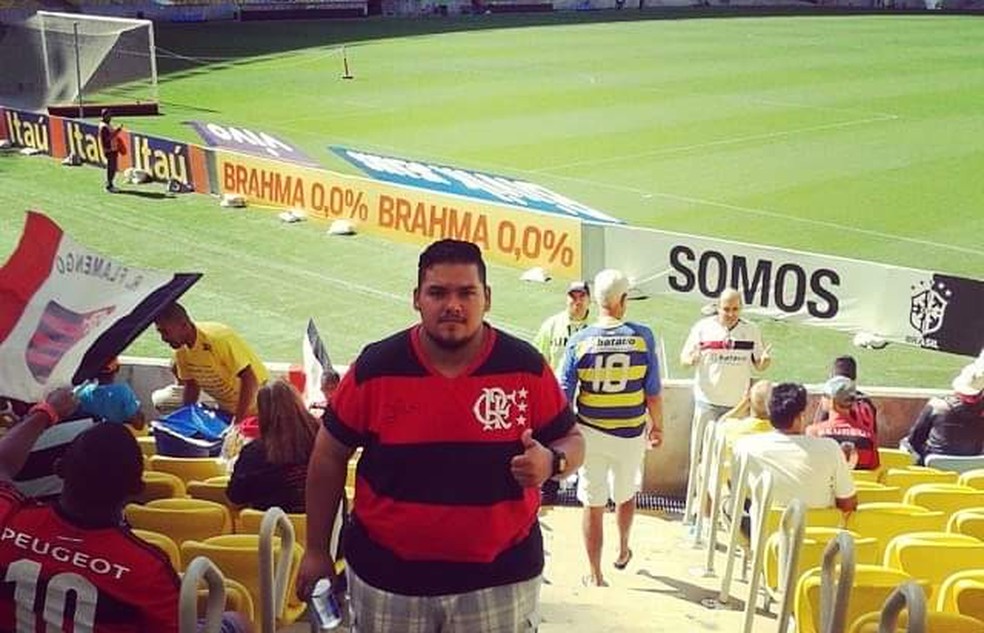 Edson Dias será padrinho de casamento no dia da final da Libertadores — Foto: Arquivo pessoal 