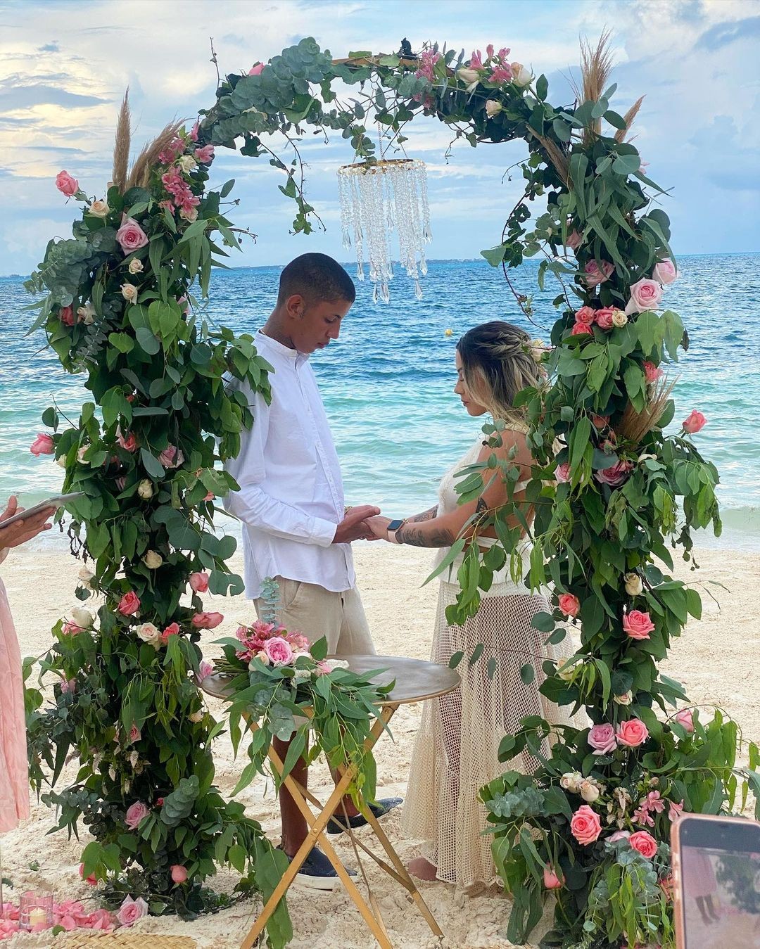MC Don Juan e DJ Allana se casam em Cancún (Foto: Nichollas Bohmer)