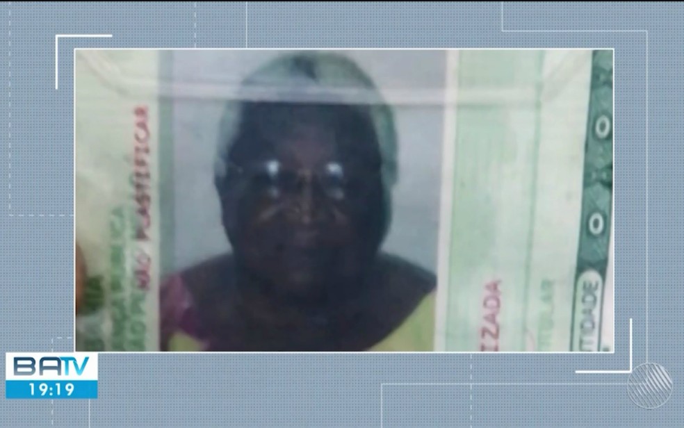 Idosa de 87 ano foi morta a facadas no dia 16 de agosto (Foto: TV Bahia)