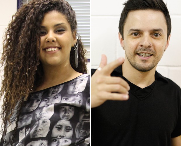 Amanda Amado e Rubens Daniel já trabalharam em ONG (Foto: Foto: Fabiano Battaglin e Pedro Curi/TV Globo)