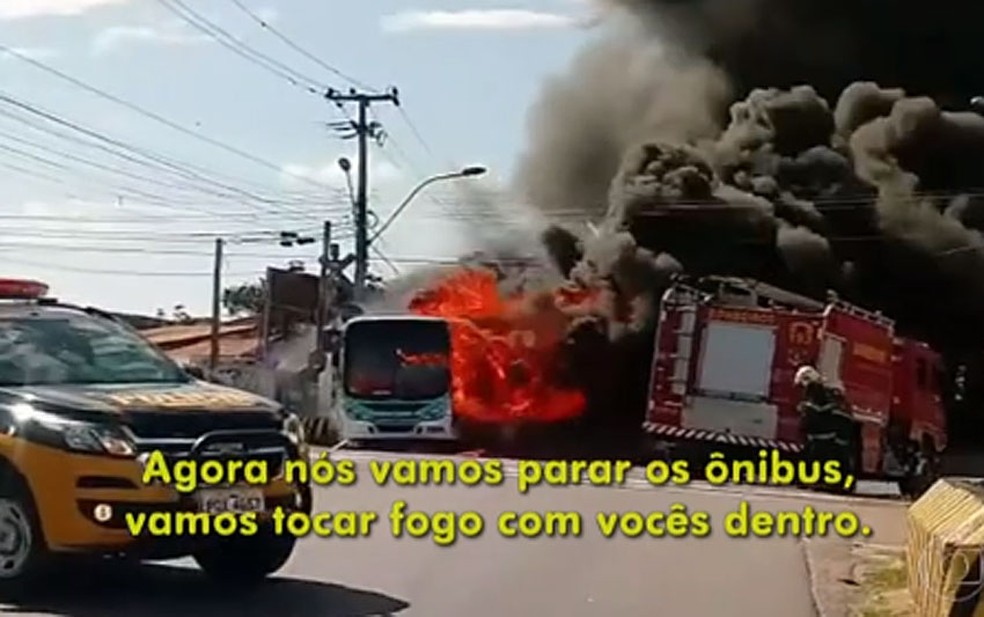 Áudios revelam ordens para ataques no Ceará — Foto: Reprodução/TV Globo