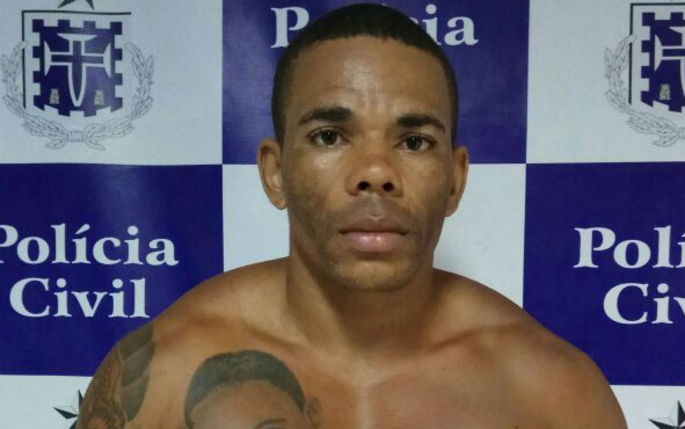 Kaike Bispo, 31 anos, alegou em depoimento que não matou inocentes (Foto: Divulgação/SSP-BA)