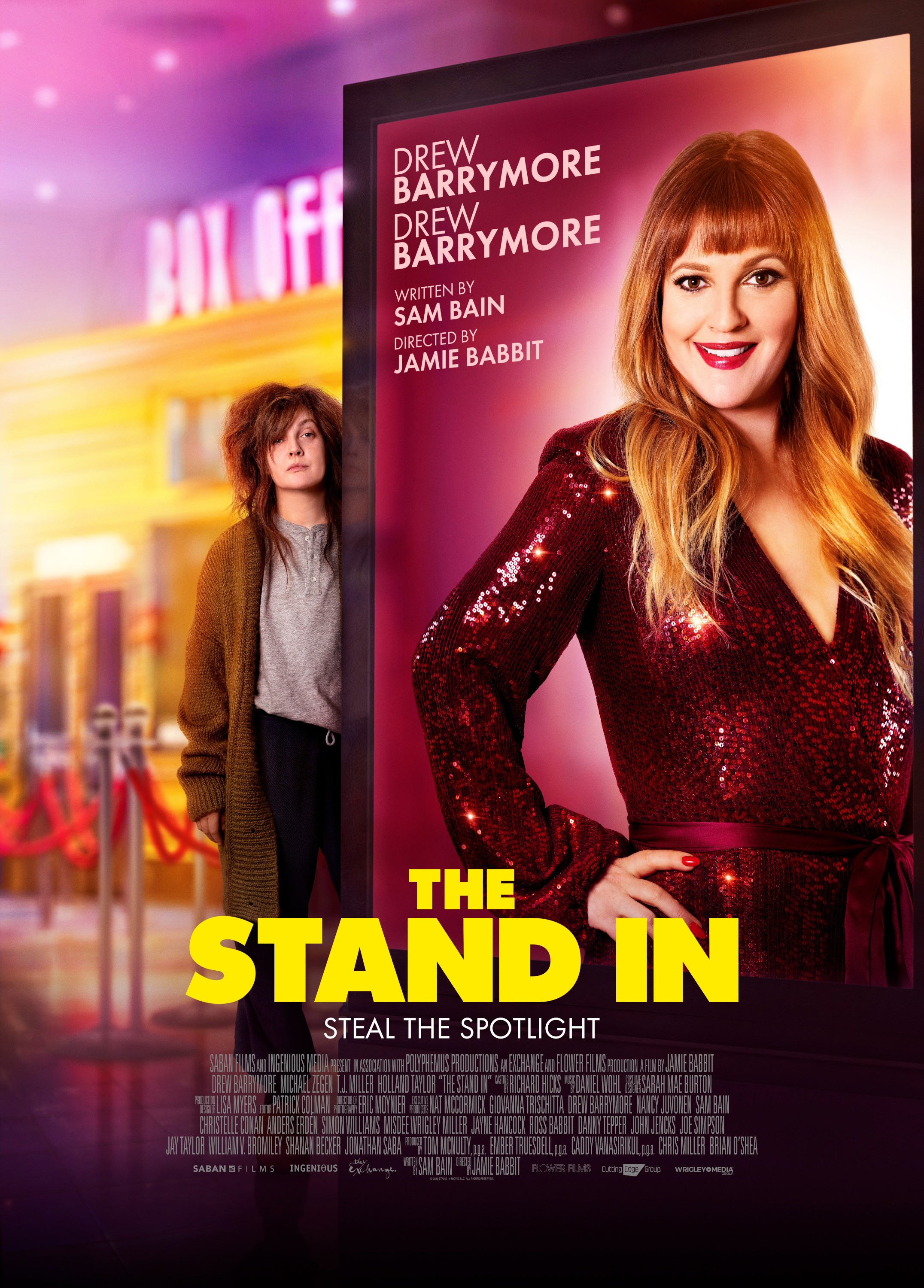 Drew Barrymore no cartaz de The Stand-In (Foto: Divulgação)