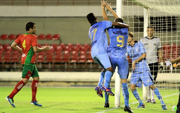Rony marcou dois gols para o CSA contra o Juazeirense (Foto: Ailton Cruz/ Gazeta de Alagoas)