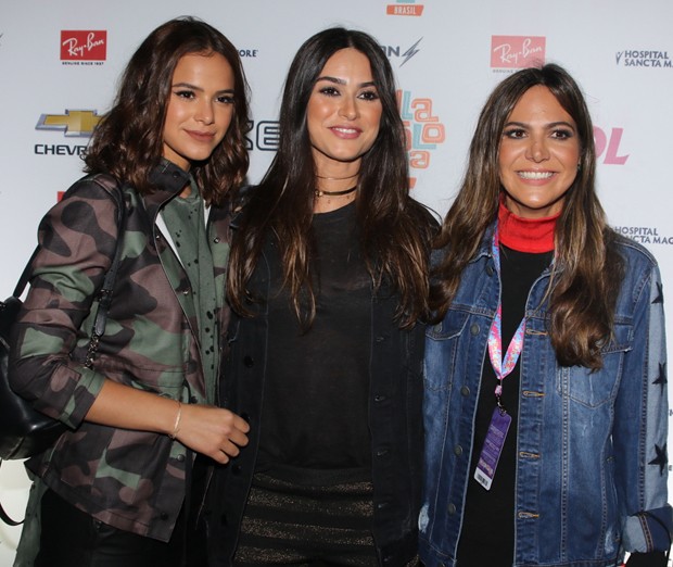 Bruna Marquezine, Thaila Ayala e Carol Sampaio (Foto: Thiago Duran/Agnews)