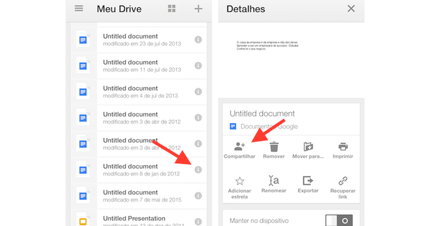 Google Drive Compartilhe Arquivos Com Outras Pessoas Pelo Celular Dicas E Tutoriais Techtudo