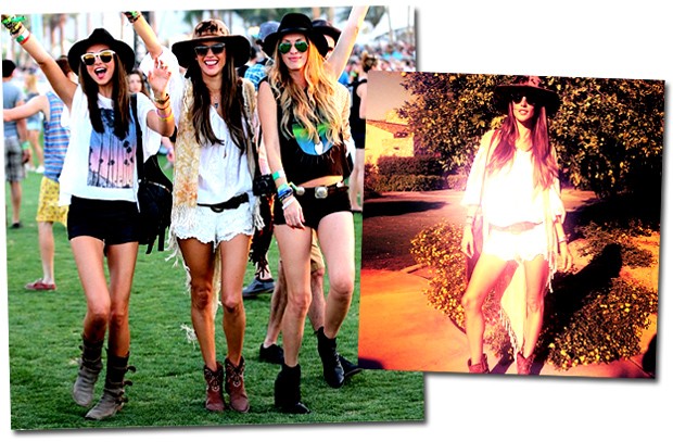 Trio de angels pelo Coachella: Miranda Kerr, Ale Ambrosio e Candice Swanepoel (Foto: Reprodução/Instagram)