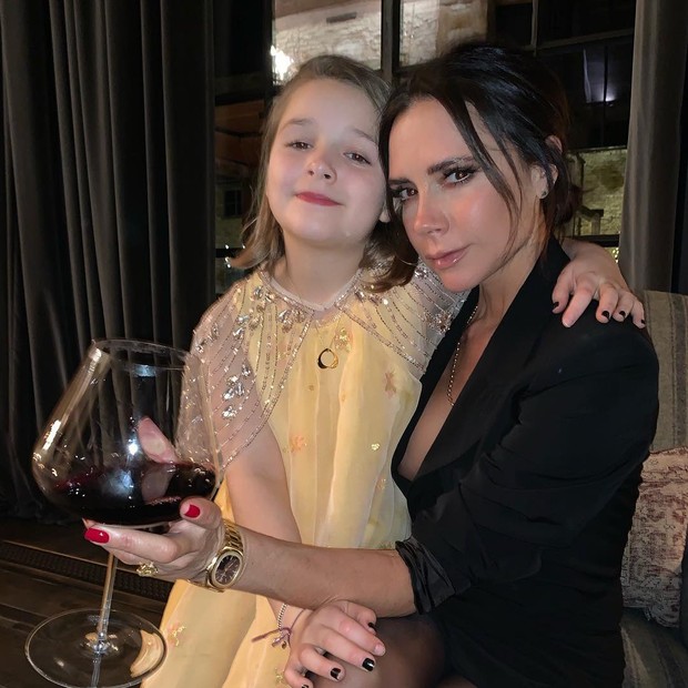 Victoria Beckham e filha (Foto: Reprodução/Instagram)