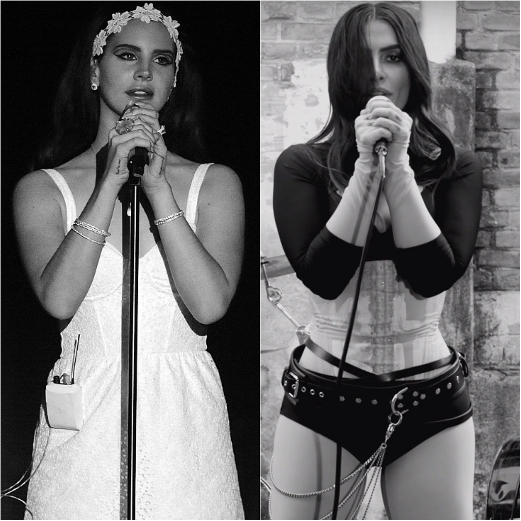 Cleo é comparada a Lana Del rey em novo clipe (Foto: Reprodução Instagram / Getty Images )