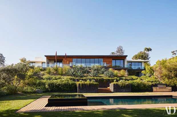 Jennifer Aniston mostra a casa onde mora com Justin Theroux (Foto: ARCHITECTURAL DIGEST / DIVULGAÇÃO) Jennifer Aniston mostra a casa onde mora com Justin Theroux (Foto: ARCHITECTURAL DIGEST / DIVULGAÇÃO)