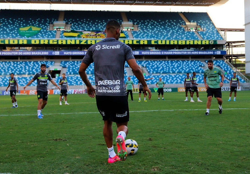 Cuiabá fecha preparação para enfrentar o Avaí — Foto: AssCom Dourado