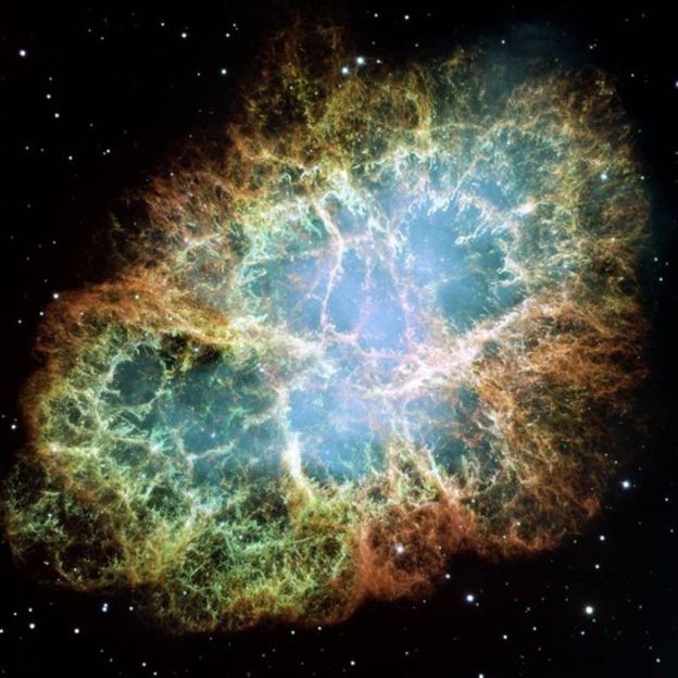 A Nebulosa do Caranguejo não foi documentada na Europa depois que apareceu em 1054 (Foto: NASA/ESA/J. HESTER/A. LOLL (ASU))