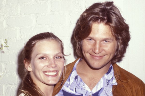 Susan Bridges e Jeff Bridges em foto de 1977 (Foto: Getty Images)