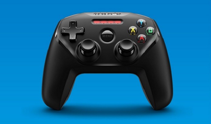 Nimbus tem design parecido com controle do Xbox (Foto: Divulgação/SteelSeries)