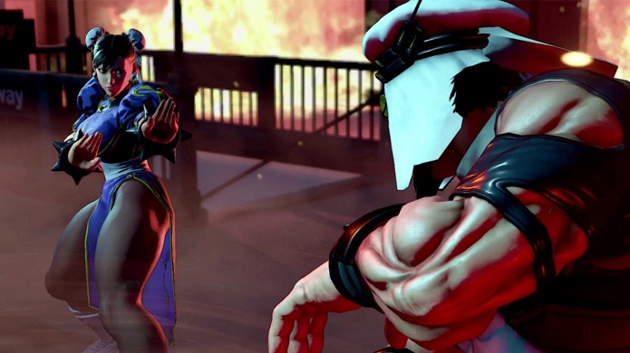 Pela primeira vez na série, Street Fighter 5 contará com um modo história (Foto: Reprodução/PlayStation Blog)