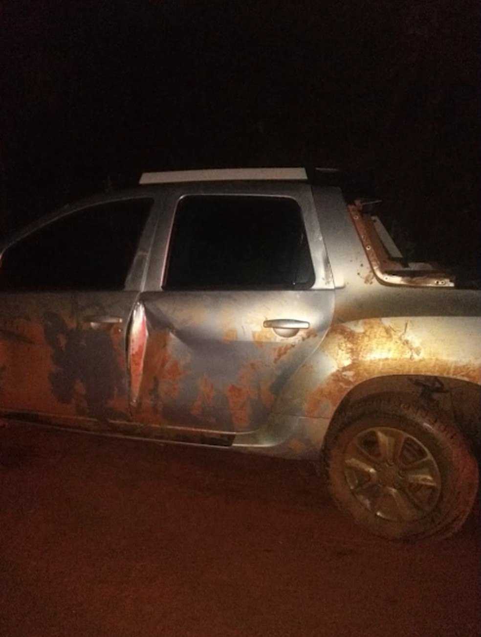 Acidente de carro em Vista Alegre do Abunã (RO) — Foto: Divulgação