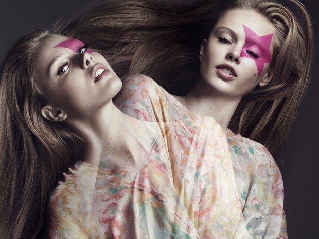 Beleza caseira: truques para acertar a mão na maquiagem de Carnaval  (Foto: Vogue UK)