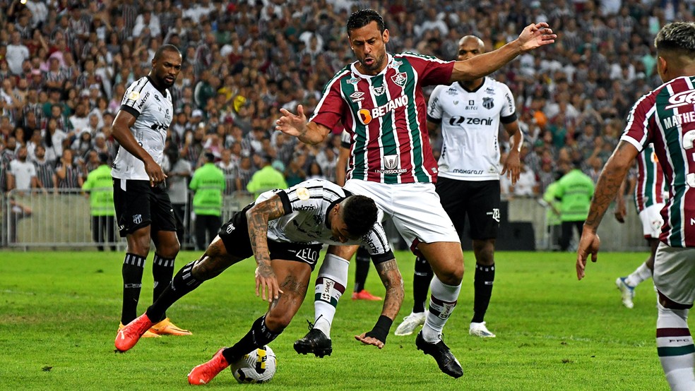 Fred entrou aos 32 minutos do segundo tempo contra o Ceará — Foto: Mailson Santana/Fluminense FC