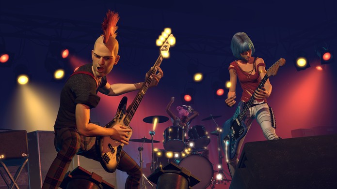 Entenda o que muda e as novidades em Rock Band Rivals (Foto: Divulgação/Harmonix)