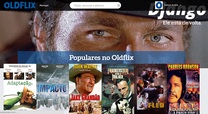 Oldflix é Netflix brasileiro de filmes clássicos (Foto: Reprodução/Paulo Alves)