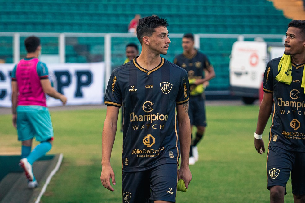 Vinicius Nucci tem contrato com o Figueirense para 2023 — Foto: Patrick Floriani/FFC