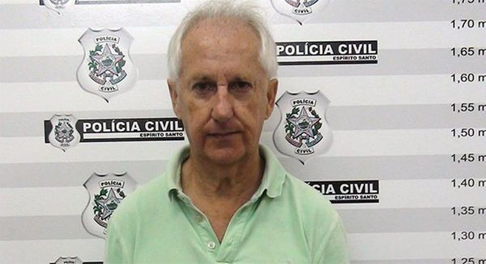 Réu Marcos Venicio Moreira de Andrade foi assessor da vítima por 19 anos — Foto: Divulgação/Polícia Civil