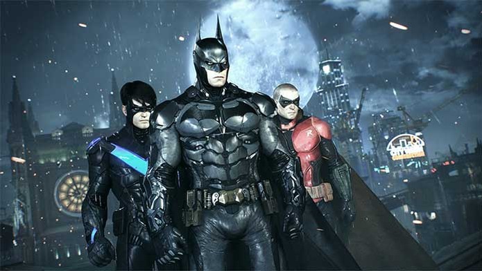 Batman e seus aliados em Arkham Knight (Foto: Divulgação/Warner)