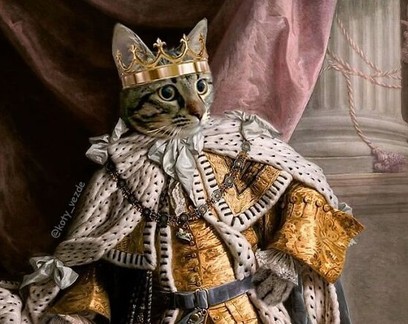 Dia Internacional do Gato: artista russa retrata felinos como realeza; veja imagens