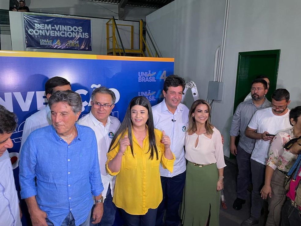 Rose Modesto é candidata ao governo de Mato Grosso do Sul pelo União Brasil.  — Foto: José Câmara