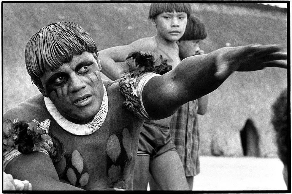 Aritana, em foto feita em 1978 — Foto: Milton Guran