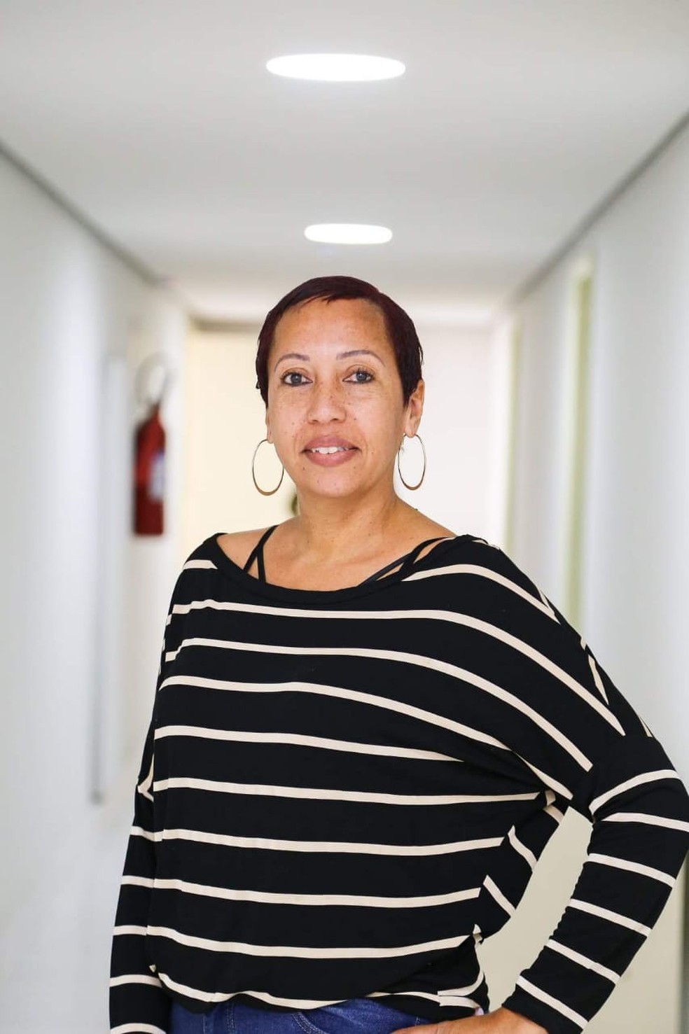 A cuidadora de idosos Eliangela Carlos Lopes afirmou ser vítima de racismo nesta quarta (13) — Foto: Eliangela Carlos Lopes/Arquivo pessoal