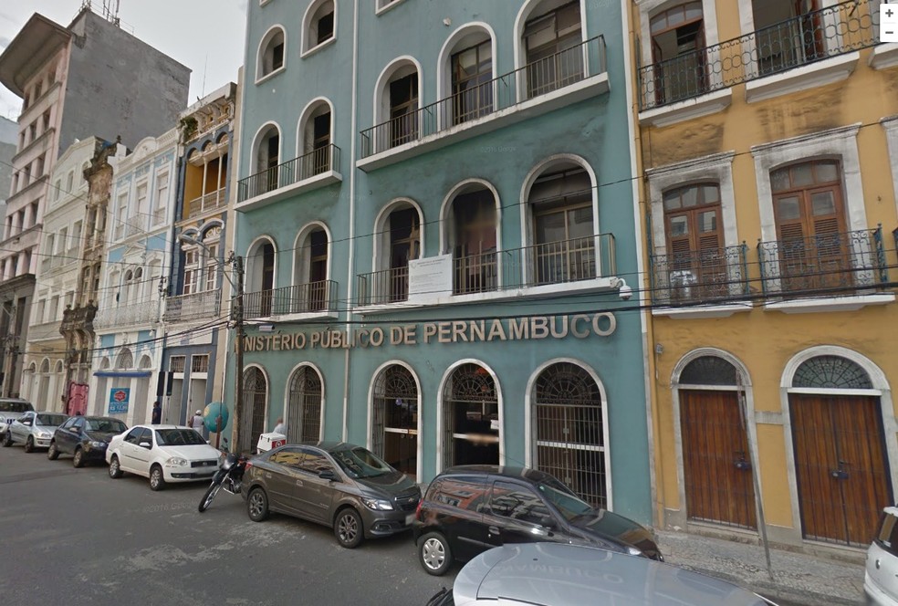 Sede do Ministério Público de Pernambuco no Recife — Foto: Reprodução/Google Street View