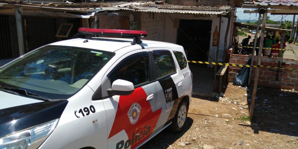 Local onde o corpo de Genilson José da Silva, de 35 anos, foi encontrado no Jardim Marisa, em Campinas (SP) — Foto: Polícia Militar/Divulgação
