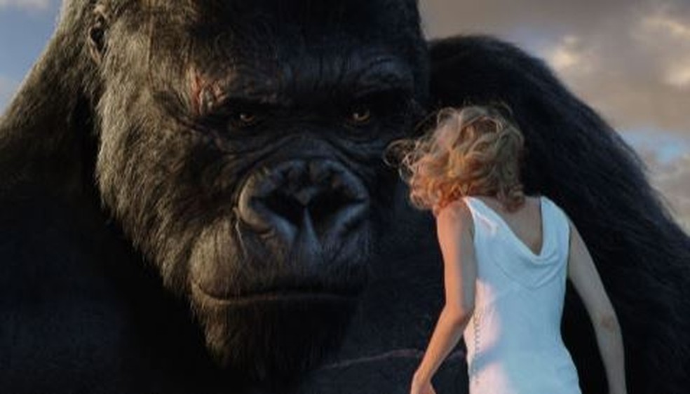 O filme 'King Kong' foi um sucesso de bilheteria, arrecadando cerca de 550 milhes de dlares em todo o mundo  Foto: Reproduo