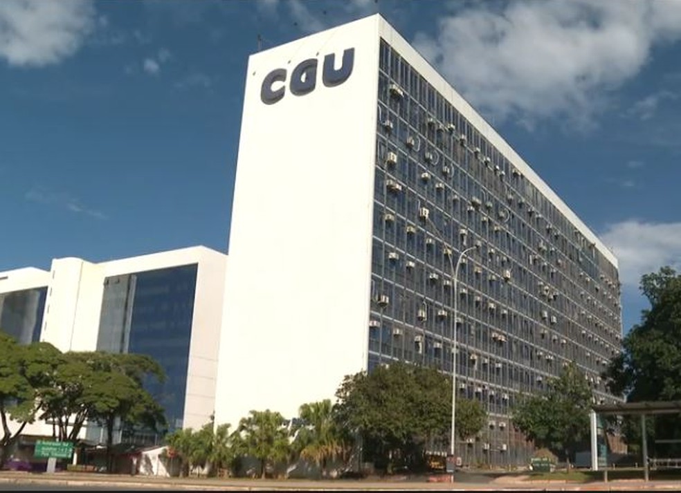 Sede da Controladoria-Geral da União em Brasília. A CGU é o principal órgão de fiscalização da aplicação da LAI — Foto: Reprodução/TV Globo