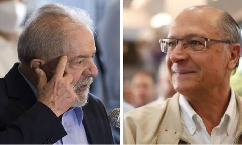 O ex-presidente Lula e o ex-governador Geraldo Alckmin
