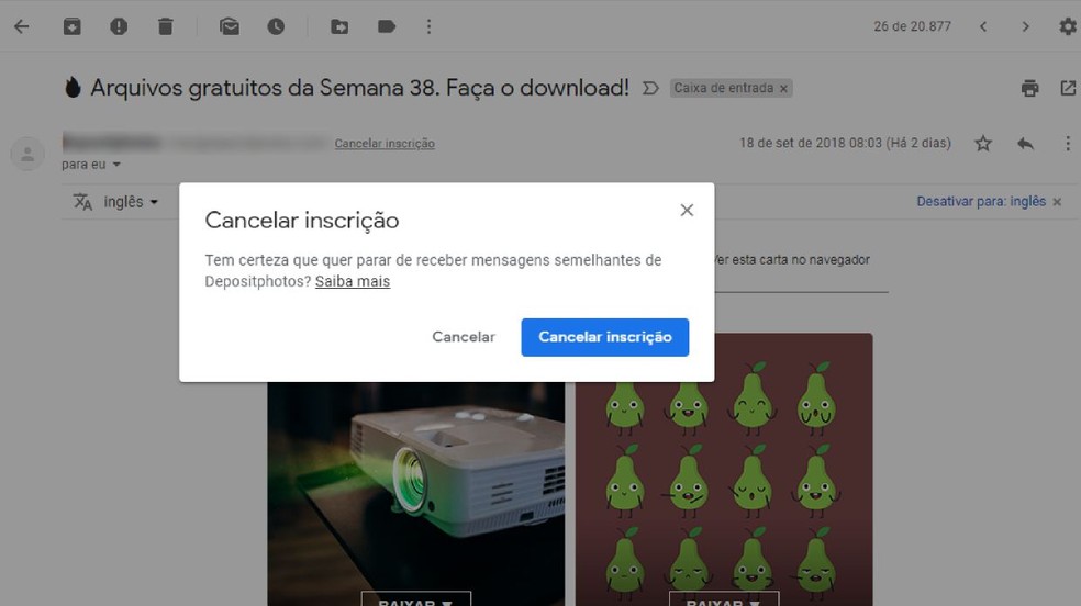 Cancelar Envio De Email Gmail Pelo Celular Spam No Gmail Veja Dicas Para Se Livrar De E Mails Inuteis E Mail Techtudo