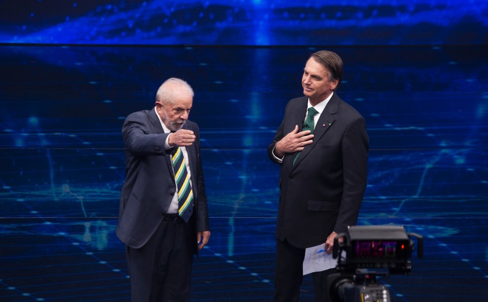 Lula e Bolsonaro — Foto: Maria Isabel Oliveira / Agência O Globo
