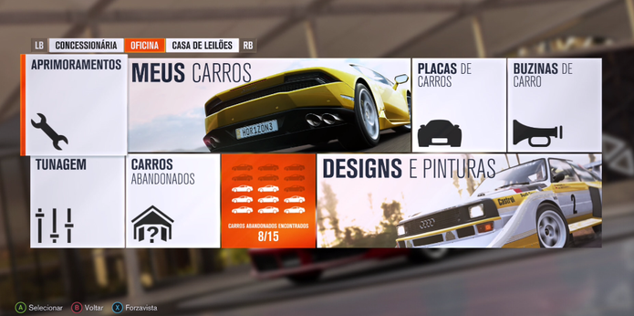 Como comprar novos designs para seu carro em Forza Horizon 3 (Foto: Reprodução/Felipe Vinha)