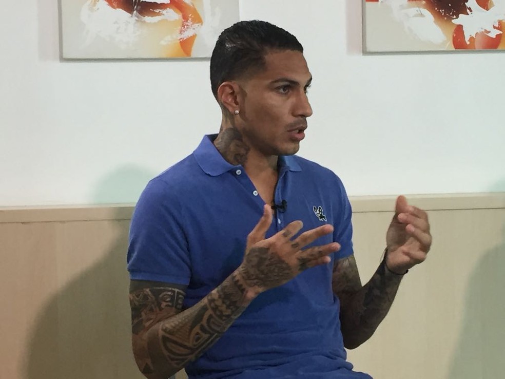 Guerrero em entrevista ao Fantástico: indignado com a punição (Foto: Fantástico)