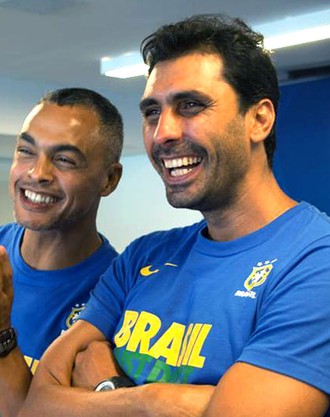  Dodô e Athirson (Foto: Divulgação / CBF)