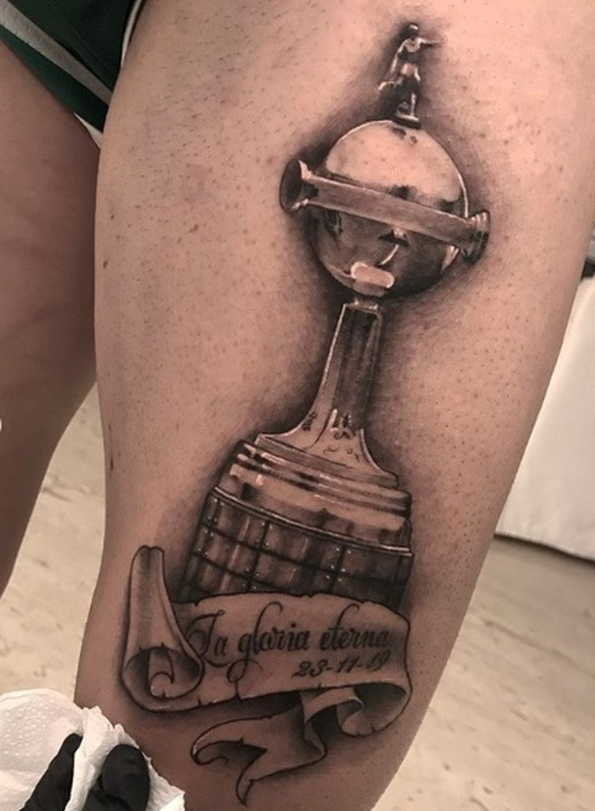 Campeoes Pelo Flamengo Eternizam Na Pele Conquista Da Libertadores Com Tatuagens Fotos Flamengo Ge