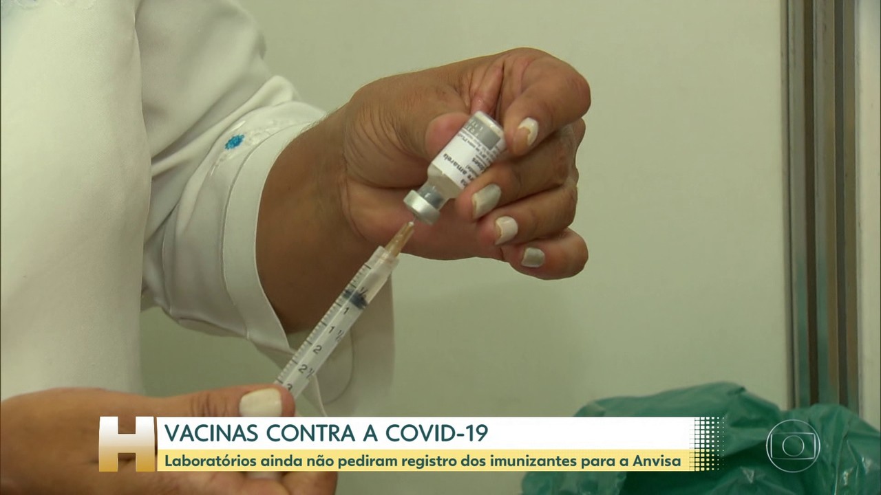 Laboratórios ainda não pediram registro dos imunizantes para a Anvisa