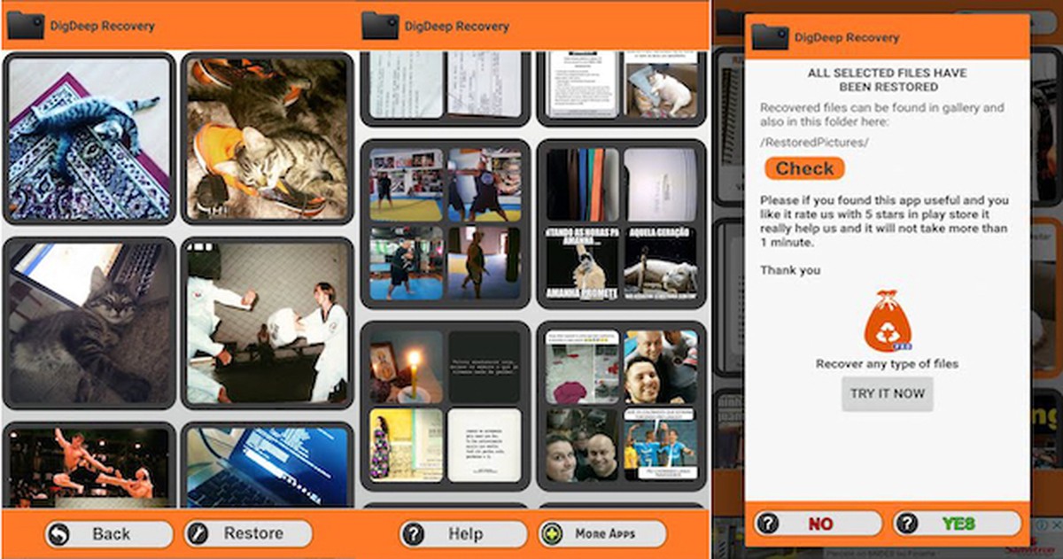 Diskdigger Aplicativo Permite Recuperar Fotos Apagadas Da Memoria Do Celular Blog Do Ronaldo Prass G1