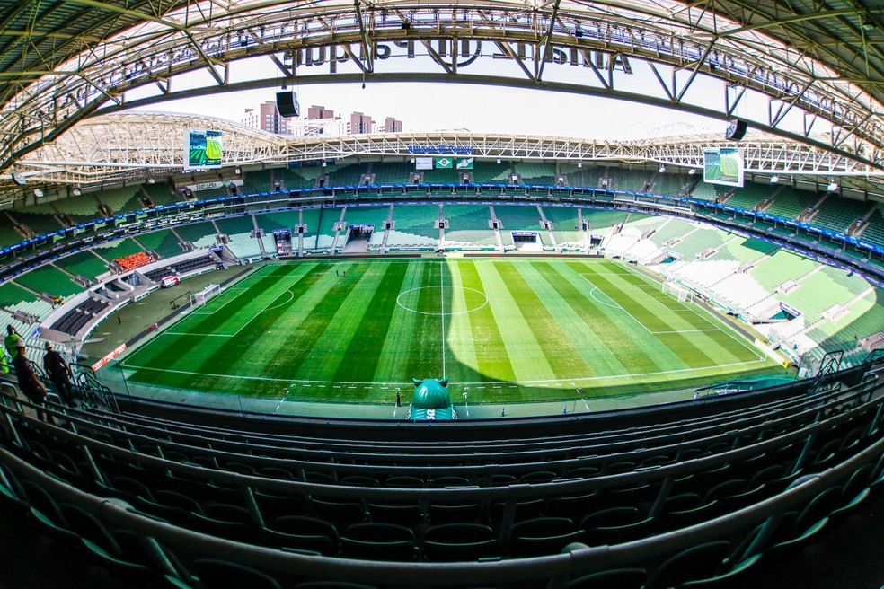 Arena do Palmeiras, em São Paulo — Foto: Ricardo Moreira/BP Filmes