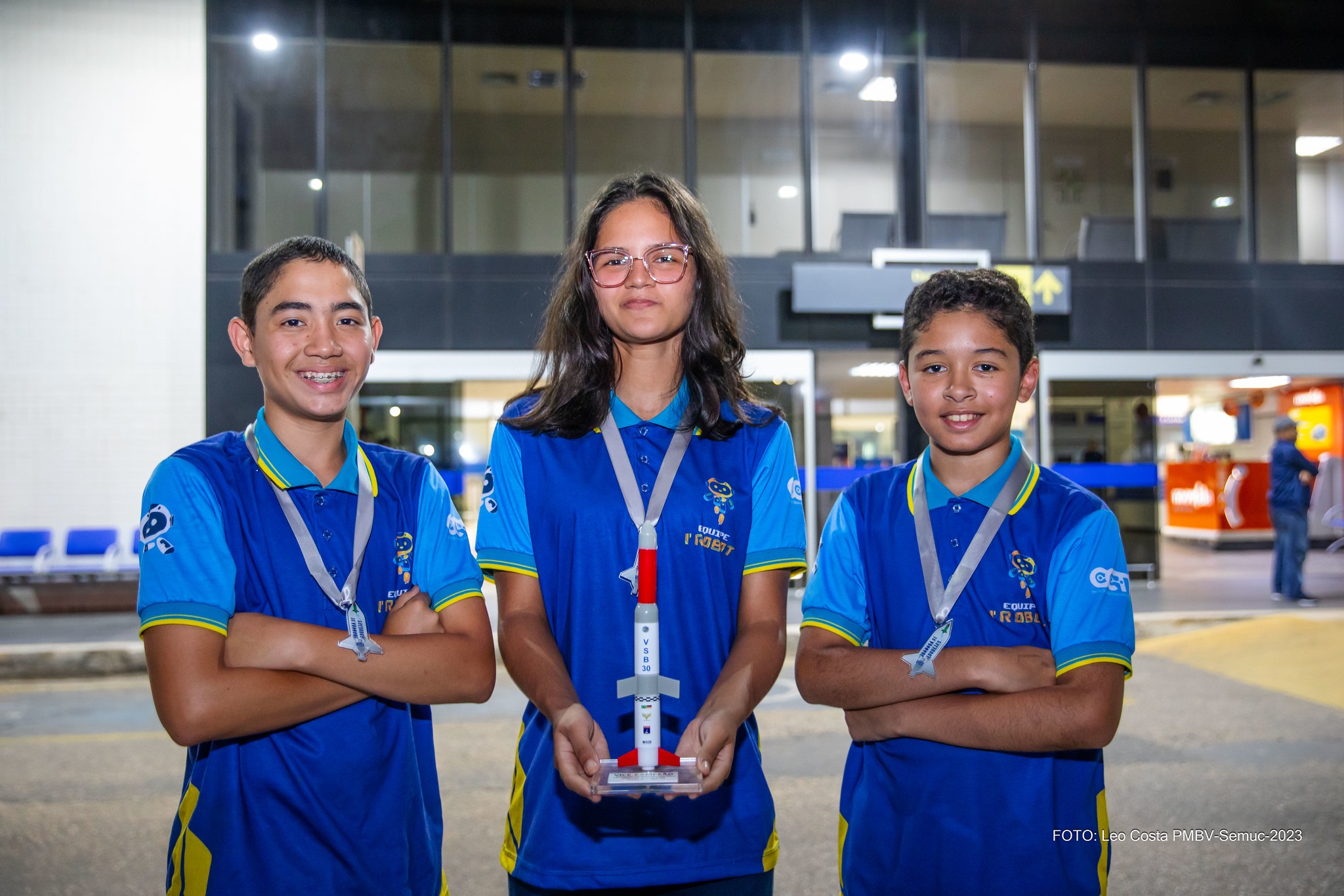 Alunos de robótica em Boa Vista são vice-campeões de competição nacional de foguetes no RJ