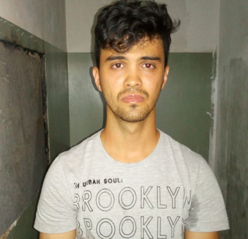 Paulo Cesar da Silva Boeni, de 23 anos, foi preso em flagrante pela Polícia Civil, em Rondonópolis (Foto: Polícia Civil de MT/Assessoria)