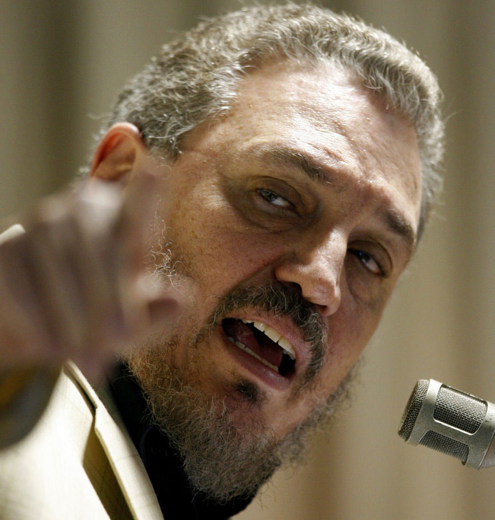 Fidel Castro D&iacute;az-Balart, em imagem de arquivo de 9 de fevereiro de 2007 (Foto: Javier Galeano/ AP)