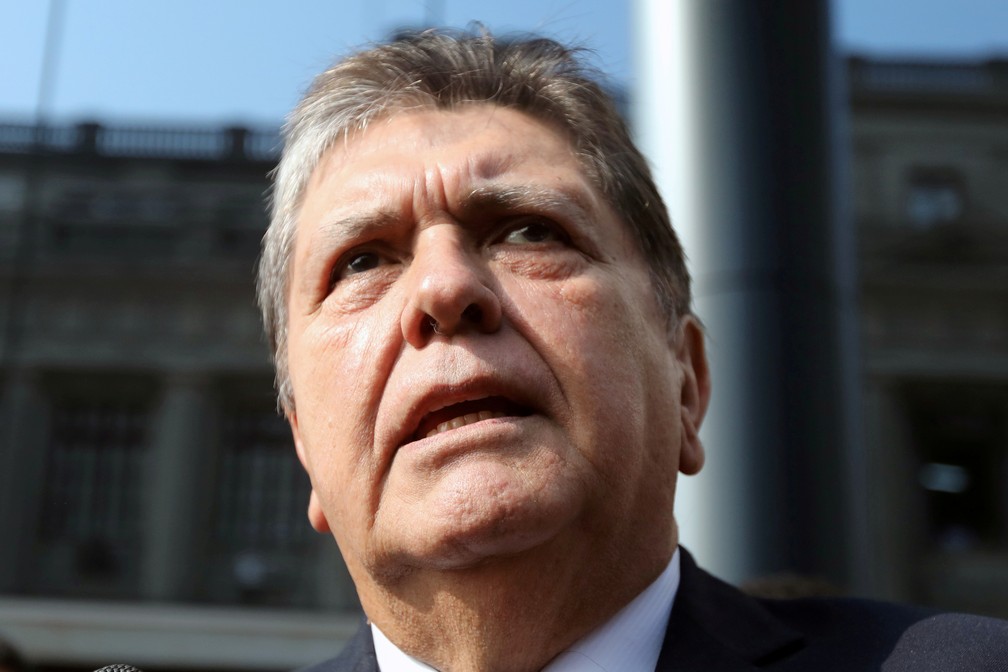 Ex-presidente peruano Alan GarcÃ­a, em foto de marÃ§o de 2019 â€” Foto: Guadalupe Pardo/Reuters