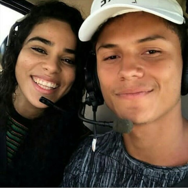 Elana Valenária e Danrley Ferreira (Foto: Reprodução/Instagram)